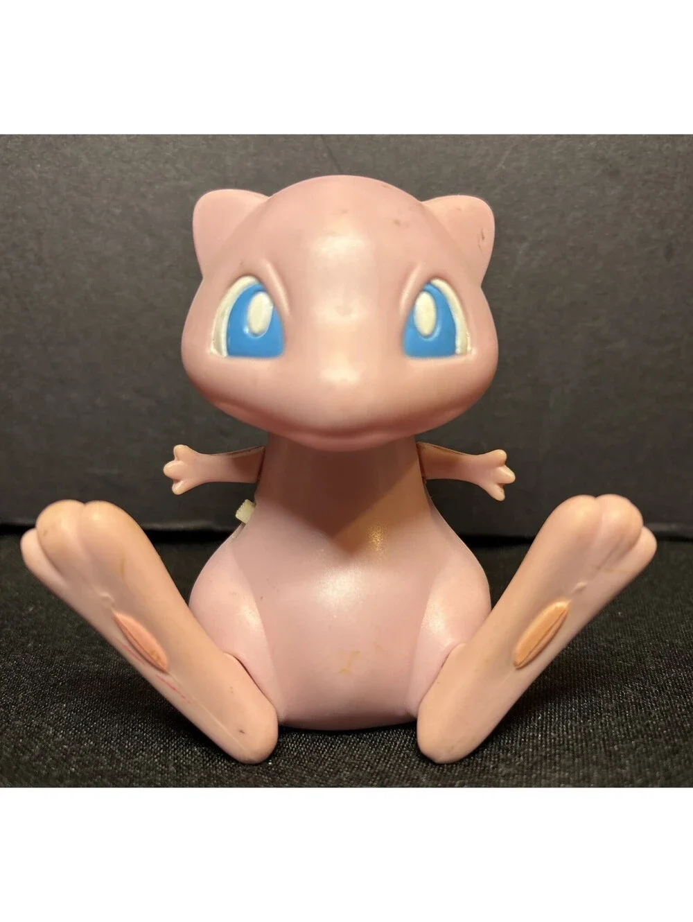 VTG Pokemon Talking Mew Toy Figure Nintendo Tomy 1998 No Tail Works Need Battery